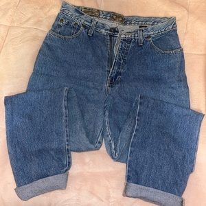 Vintage high waisted express jeans